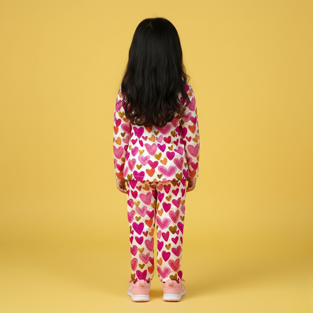 Candy Heart T-shirt & Jogger Co-ord Set