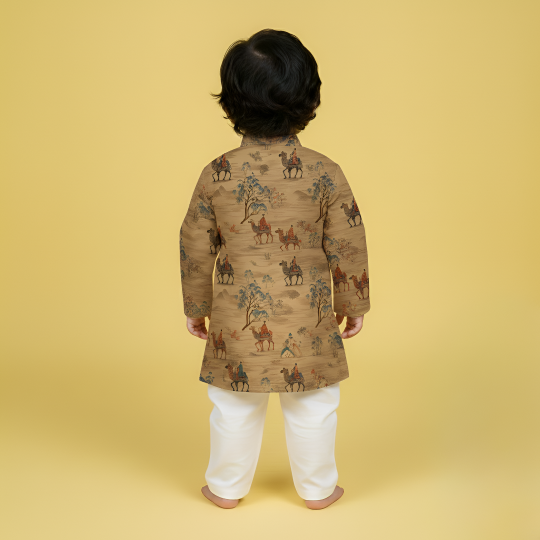 Caravan Trail Kurta Pajama Set