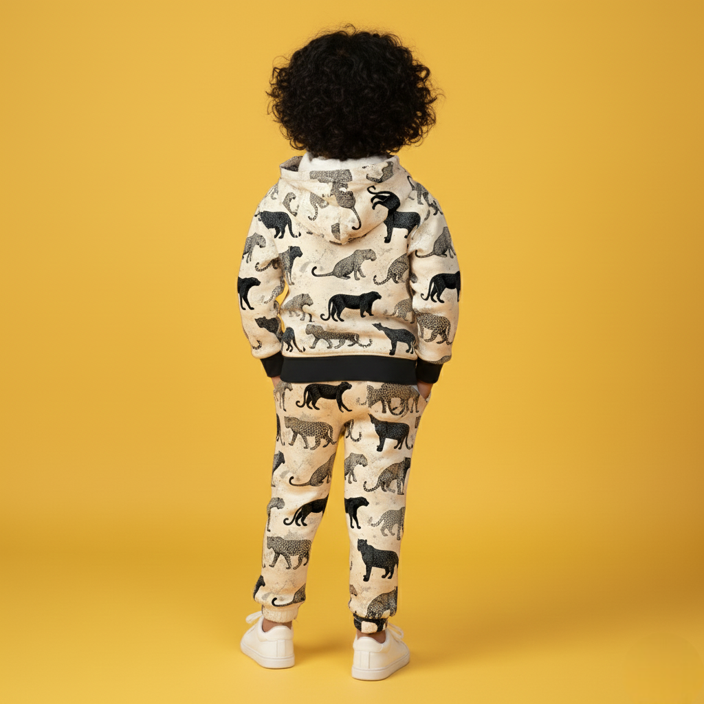 Leopard Hoodie & Jogger Set