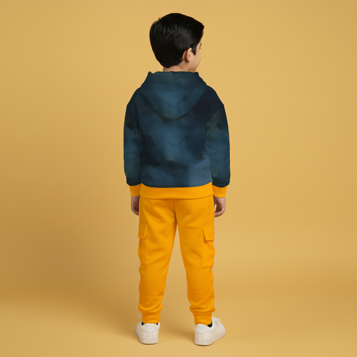 Stars Hoodie & Cargo Jogger Set