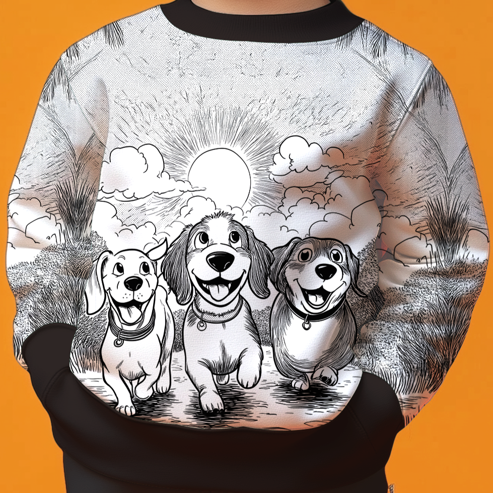 Woof Pack Hoodie Co-ords Set