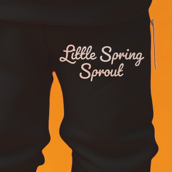 Black Bunny Egg Sweatshirts Co-ords Set