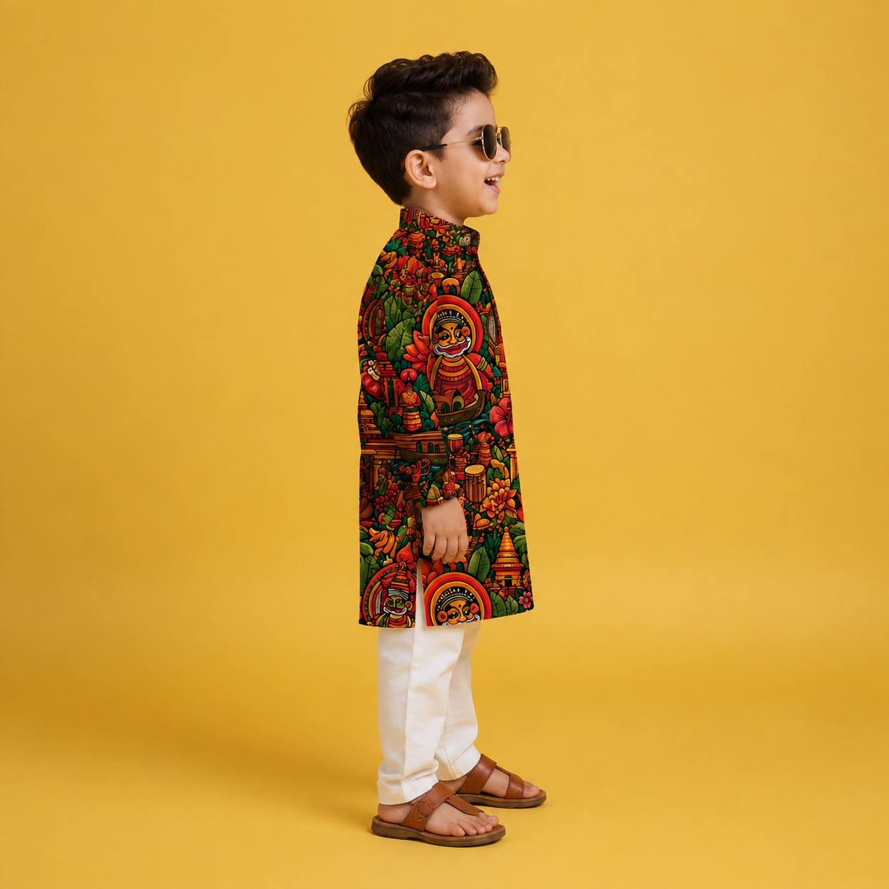 Kerala Utsavam Kurta Set