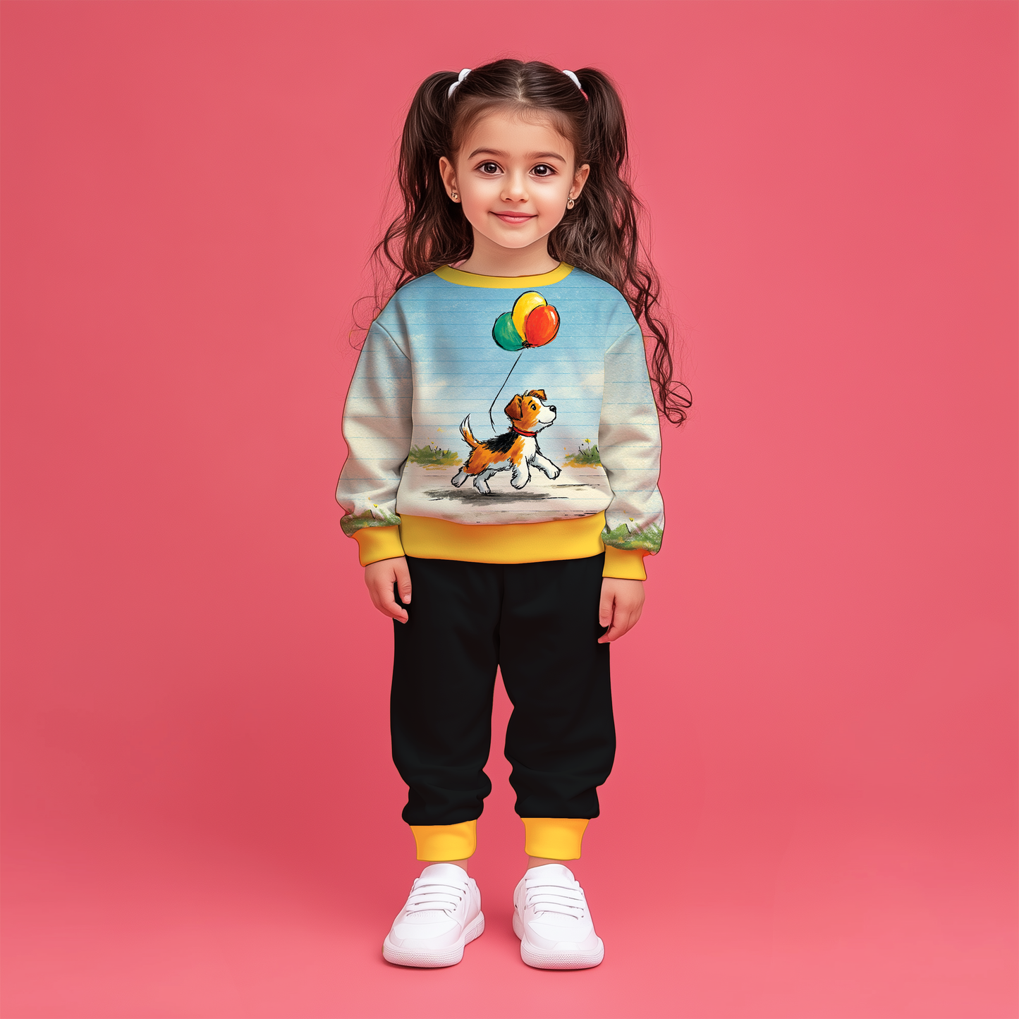 Wiggle-Waggle Hoodie Co-ords Set