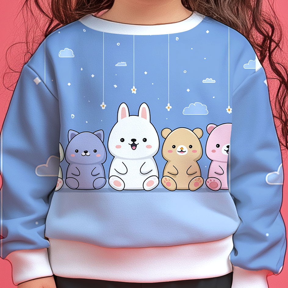 Bunny & Buddies Kids Sweatshirt