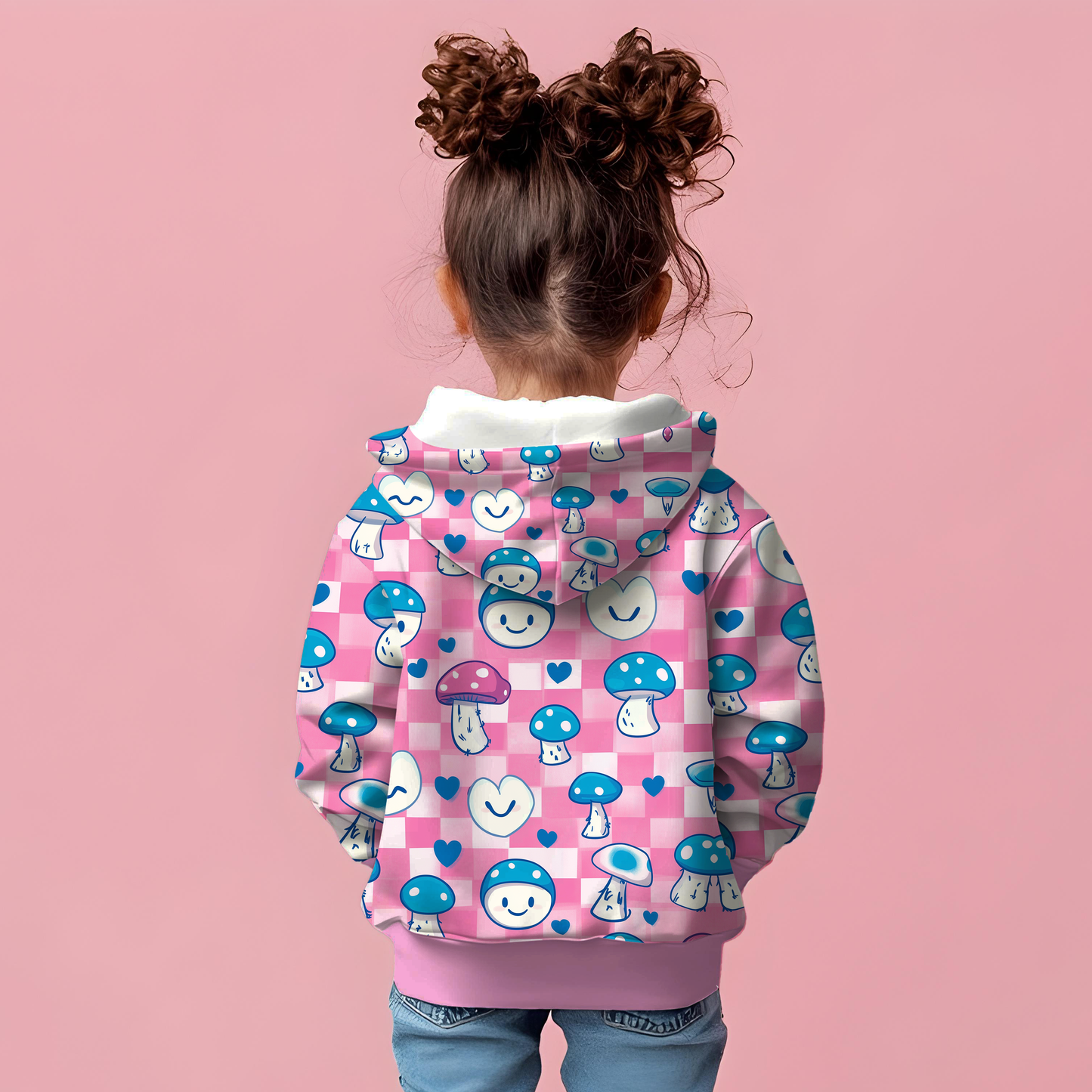 Mushrooms Kids Hoodie