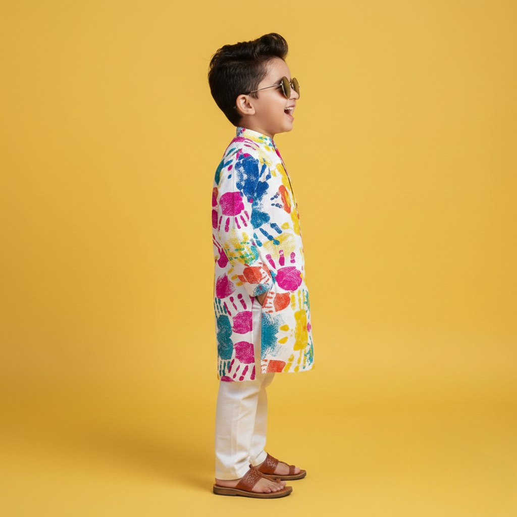 Handmade Happiness Kurta Pajama Set