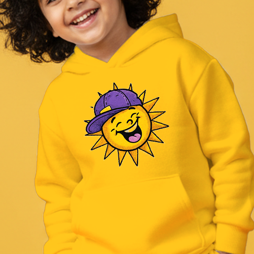 Sunshine Mode Yellow Hoodie & Jogger Set