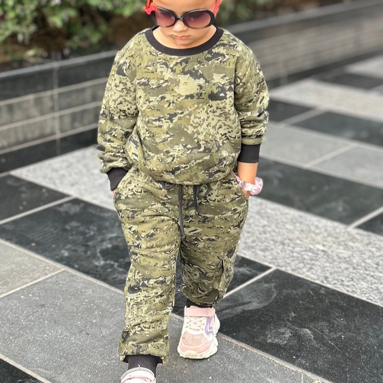 Military Sweatshirts Co-ords Set