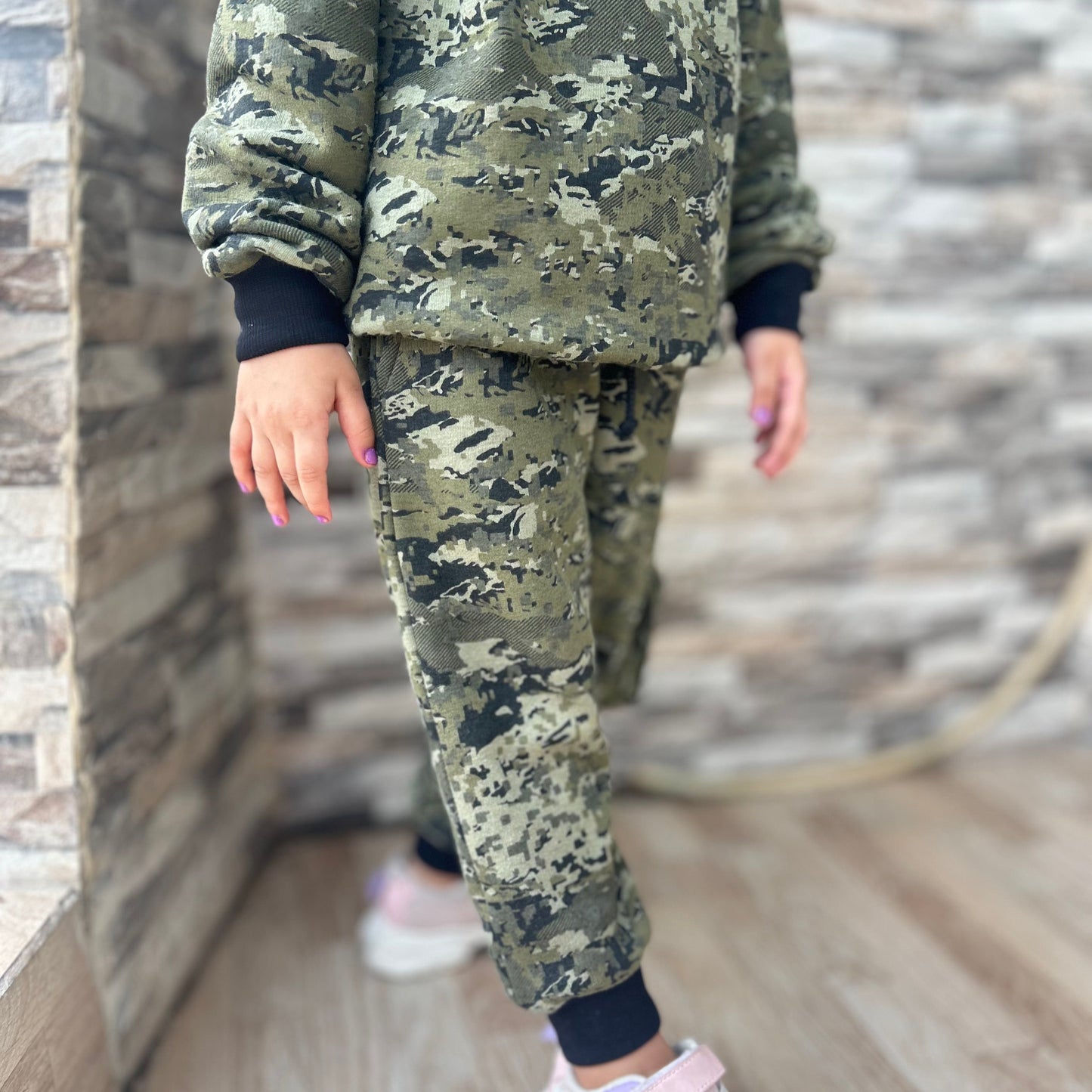 Military Sweatshirts Co-ords Set