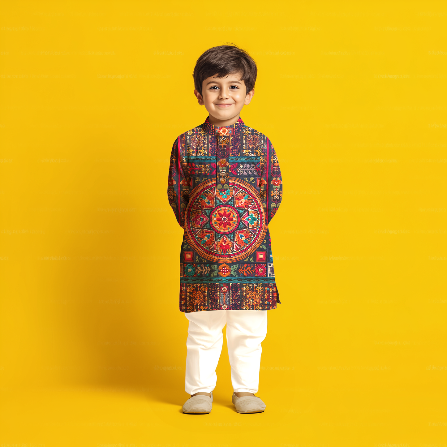 Little Mandala Kurta Pajama Set