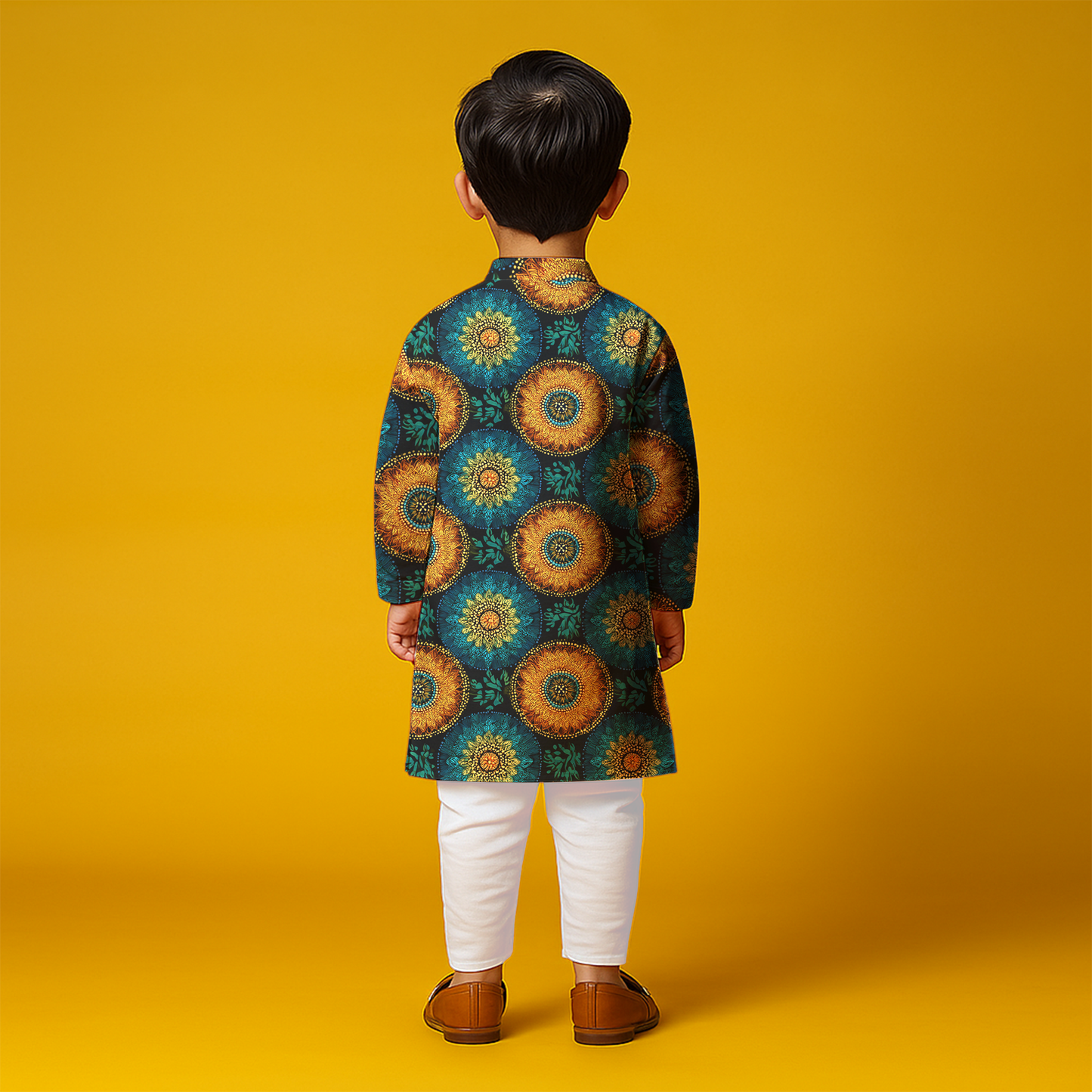 Chakra Pop Kurta Pajama Set