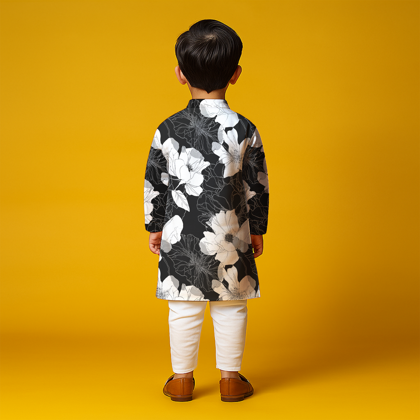 Classic Floral Kurta Set