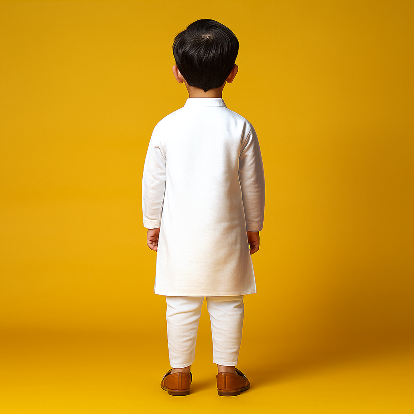 Indigo Bloom Kurta Pajama Set