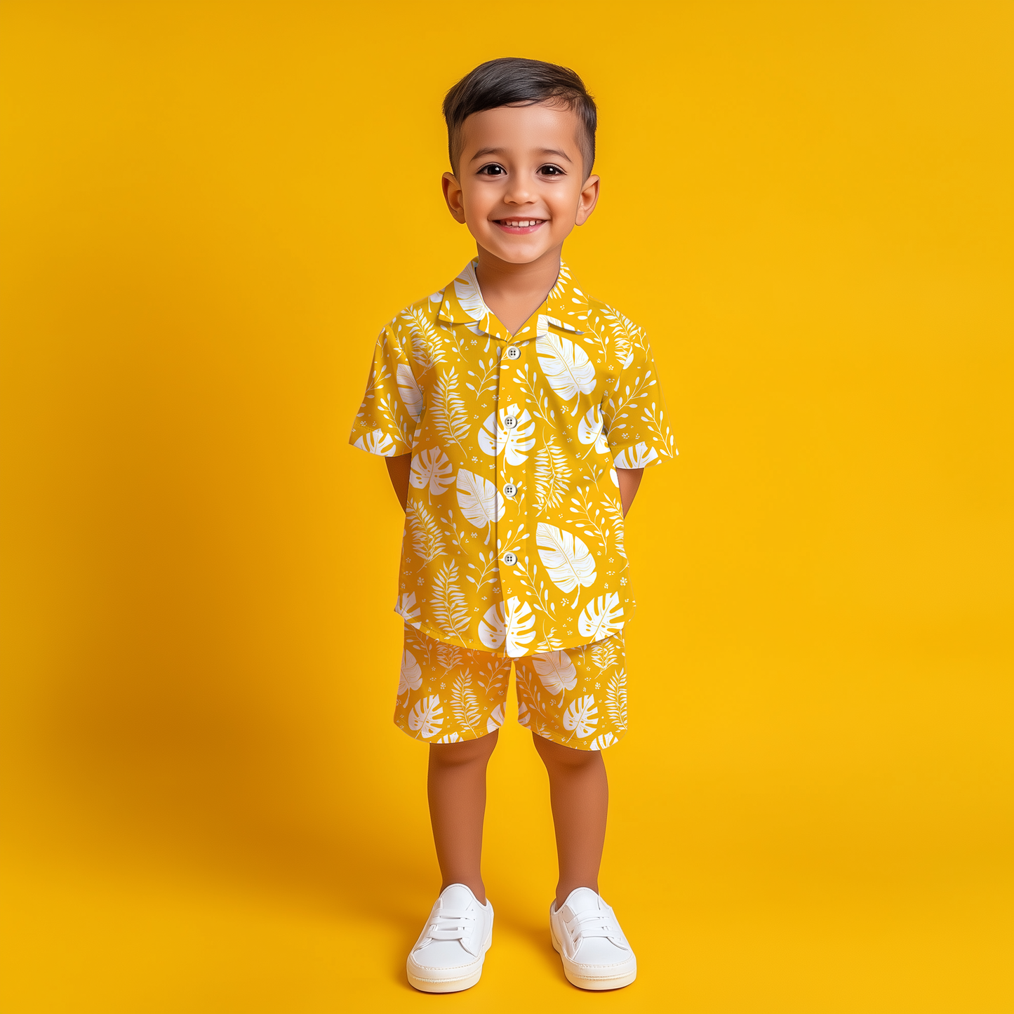 Sunshine Shirt & Shorts Kids Co-ord Set