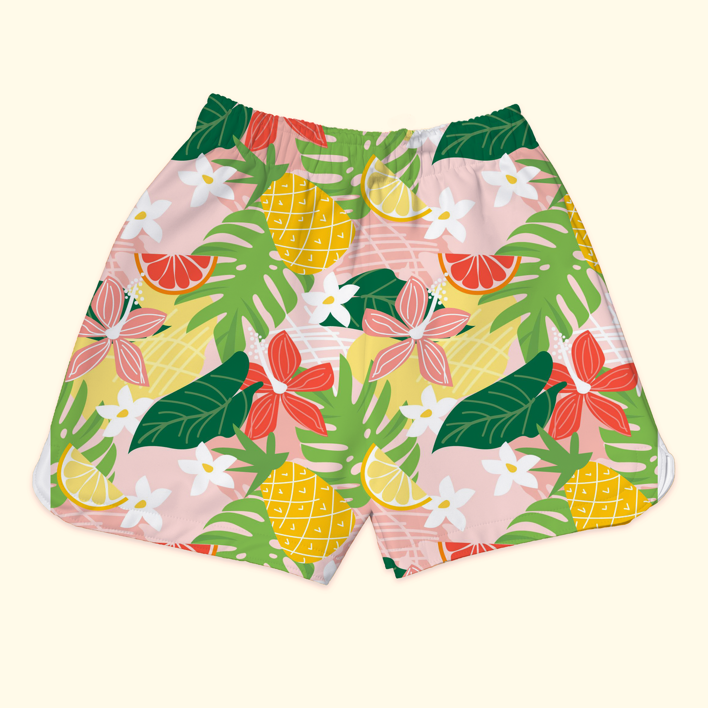 Fruit & Leaf T-shirt & Shorts Kids Co-ord Set