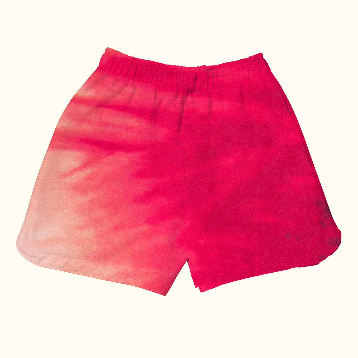 Ruby Effect Tie-Dye Half T-shirt & Shorts Kids Co-ord Set
