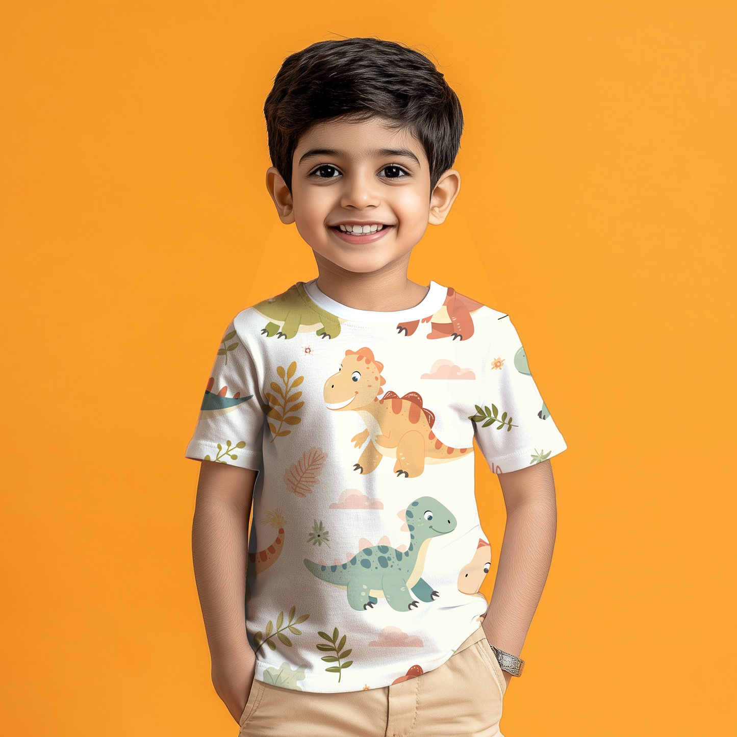 Cute Dino Kids T-Shirt