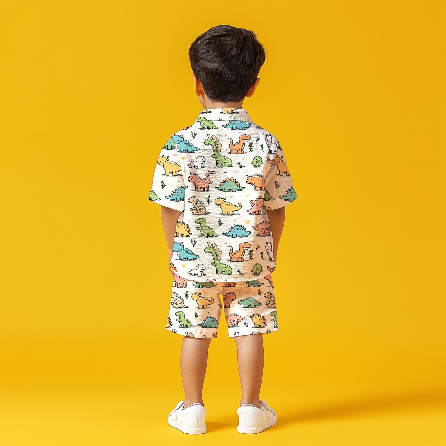 Jurassic Journey Shirt & Shorts Kids Co-ord Set