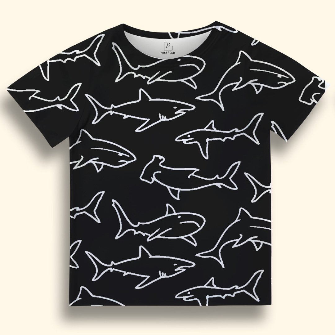 Black Shark Kids T - shirt