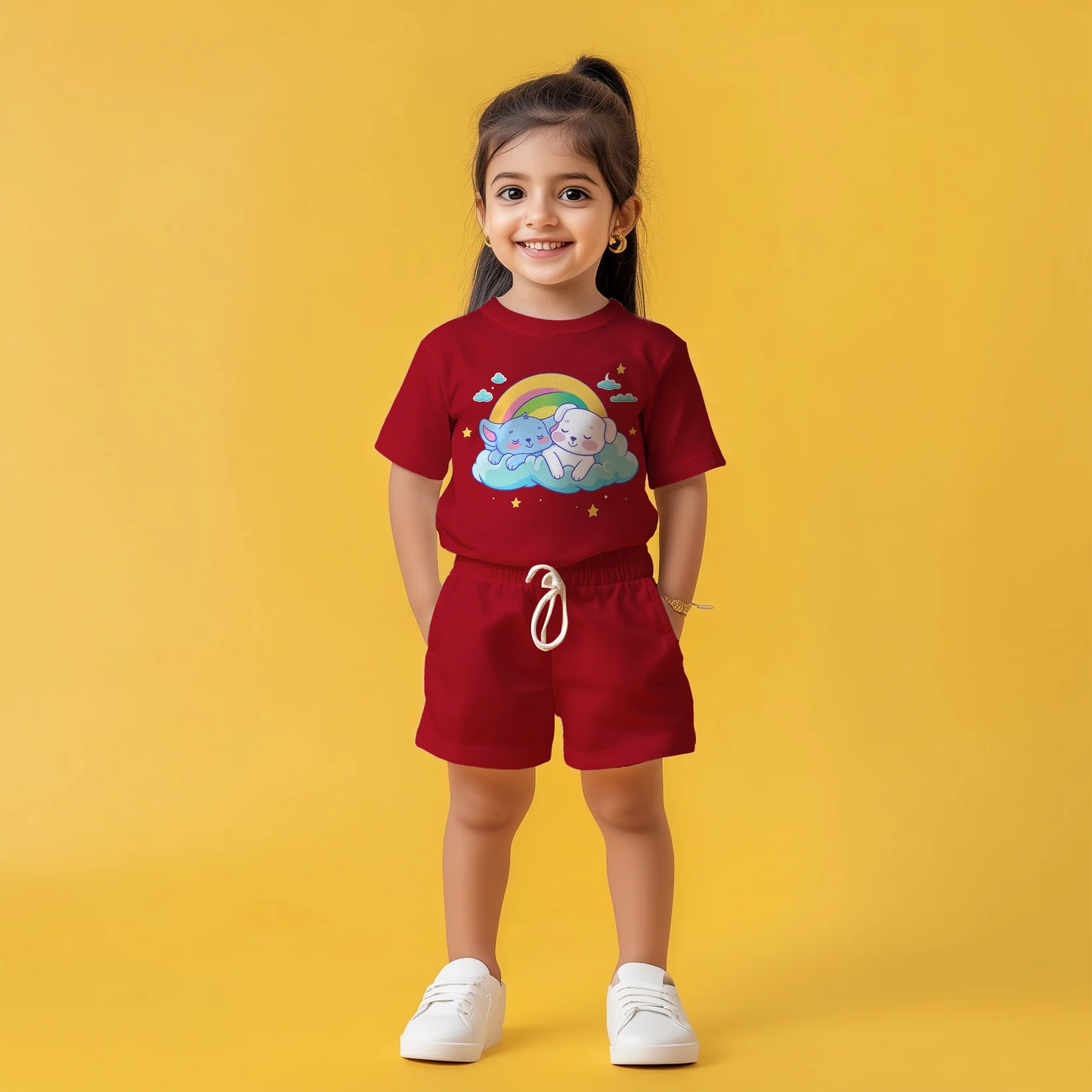 Sweet Dream Maroon Co-ord Set