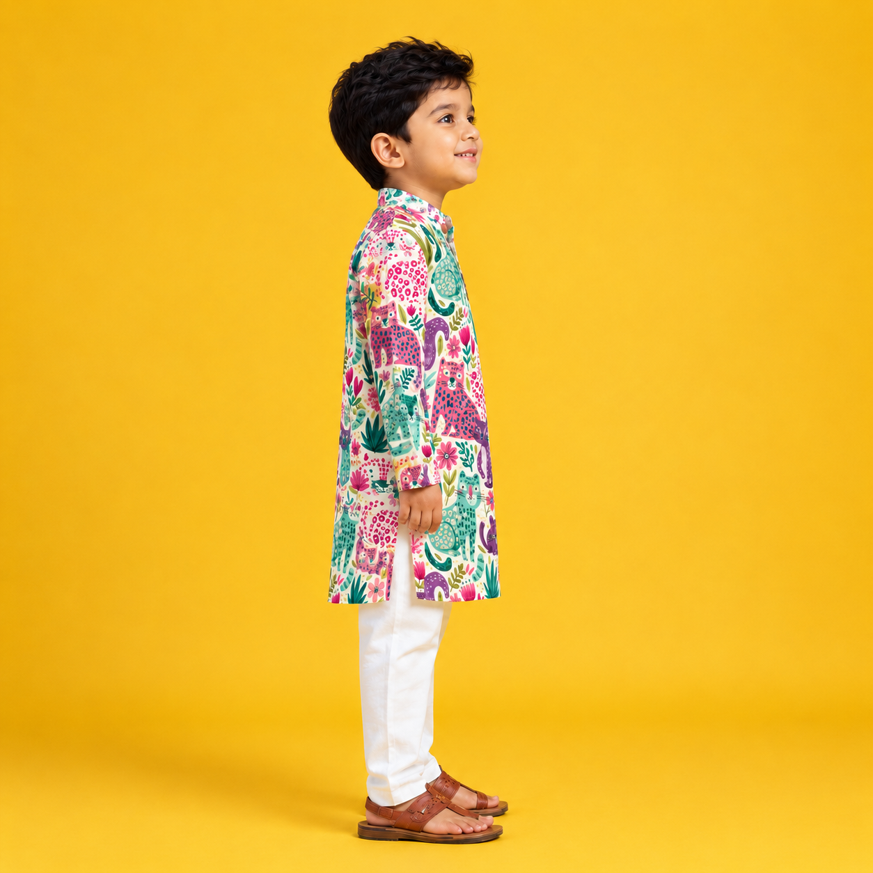 Rainbow Safari Kurta Set