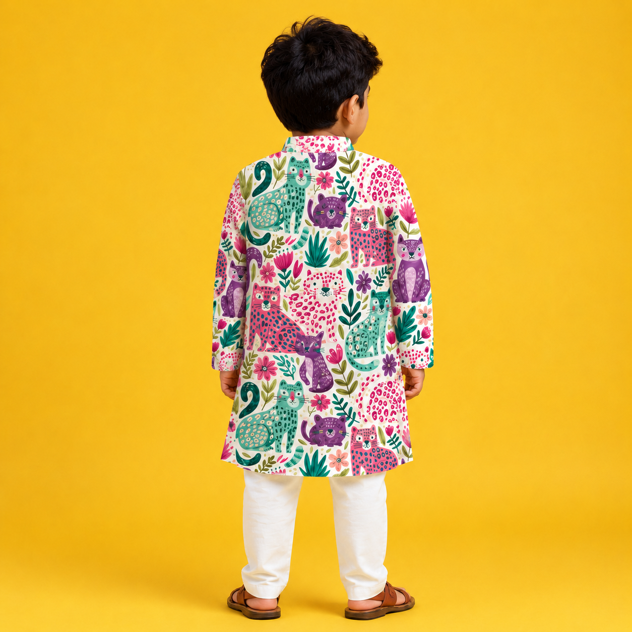 Rainbow Safari Kurta Set