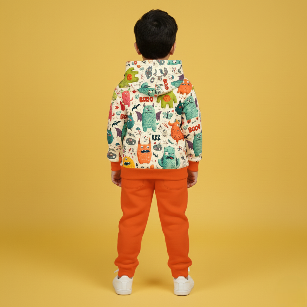 BOOO Monsters Hoodie & Jogger Set
