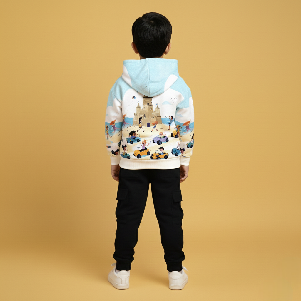 Sandcastle Hoodie & Cargo Jogger Set