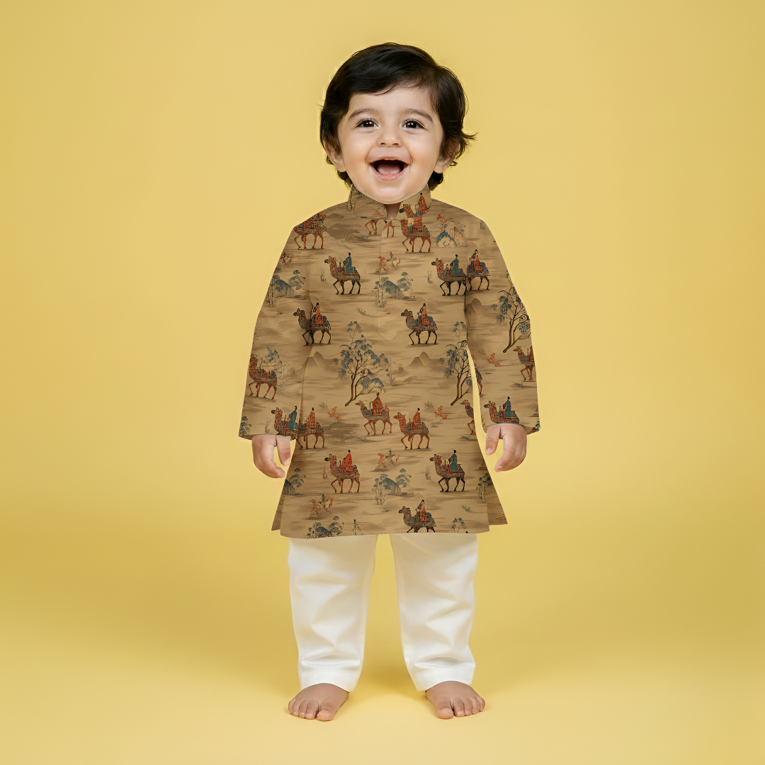 Caravan Trail Kurta Pajama Set