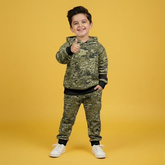 Military Hoodie Co-ords Set