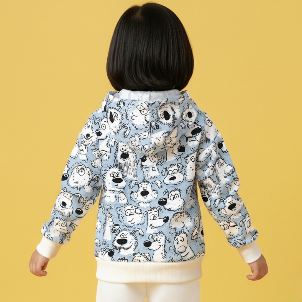 Doodle Dog Kids Hoodie