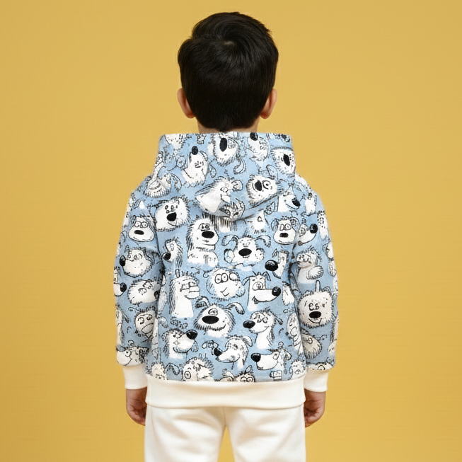 Doodle Dog Kids Hoodie
