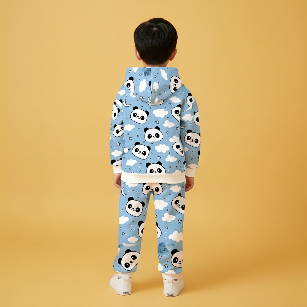 Cloudy Panda Hoodie & Jogger Set