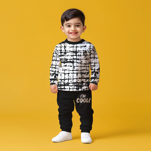 I Am Cool Full T-shirt & jogger Set