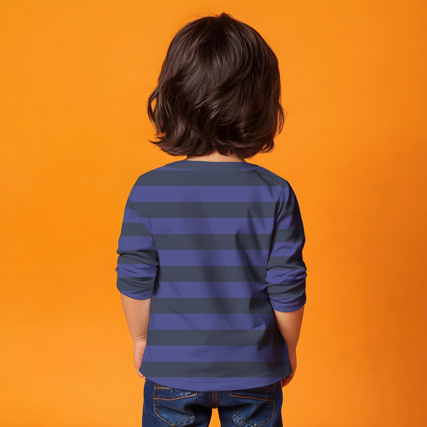 Tried & True Blue Striped Kids Full T-Shirt