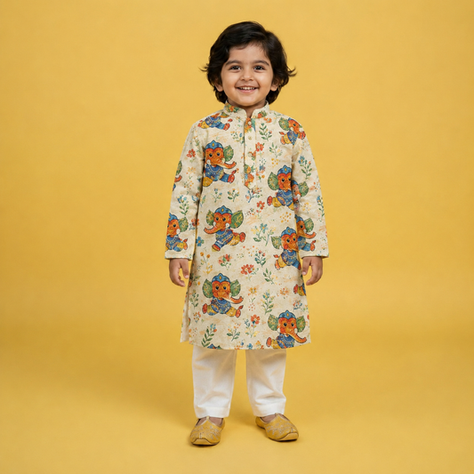 Balaganapati Kurta Pyjama Set