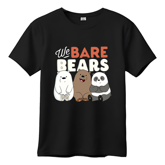 Bare Bears Unisex Kids Tee