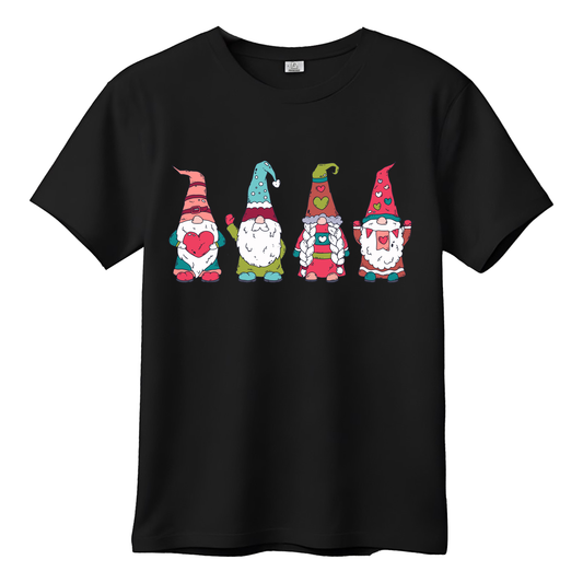 Ho-Ho-Ho Christmas Black Tee