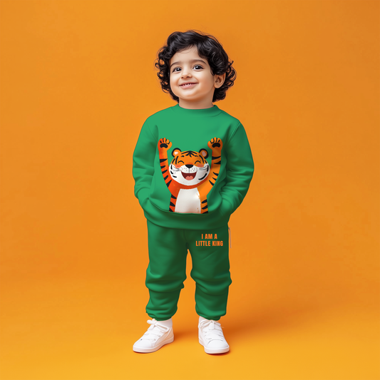 Little King Sweatshirts Co-ords Set