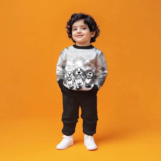 Woof Pack Hoodie Co-ords Set