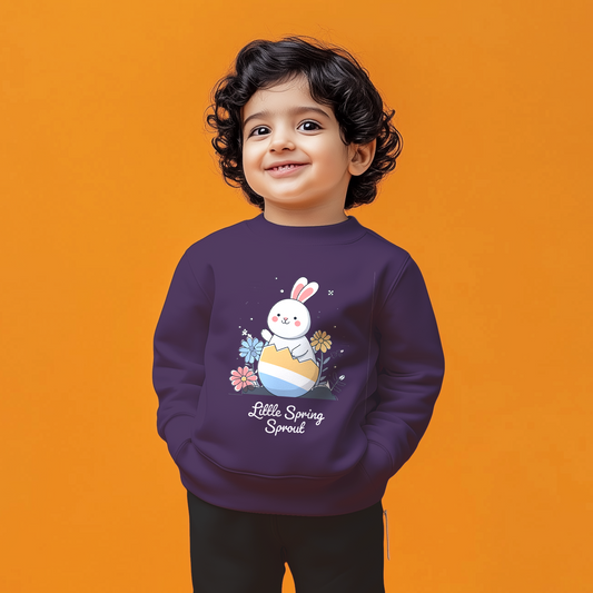 Bunny Egg Kids Sweatshirt