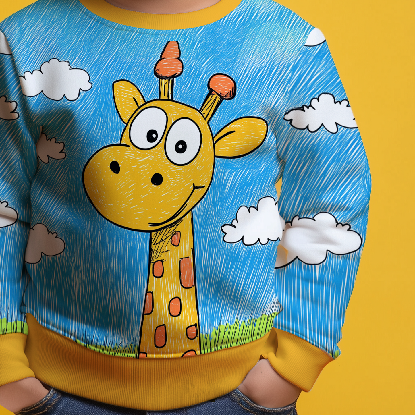 Little Giraffe Kids Sweatshirt