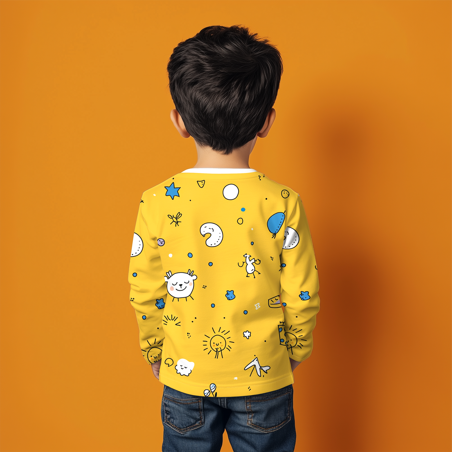 Yellow Sun Kids T-Shirt