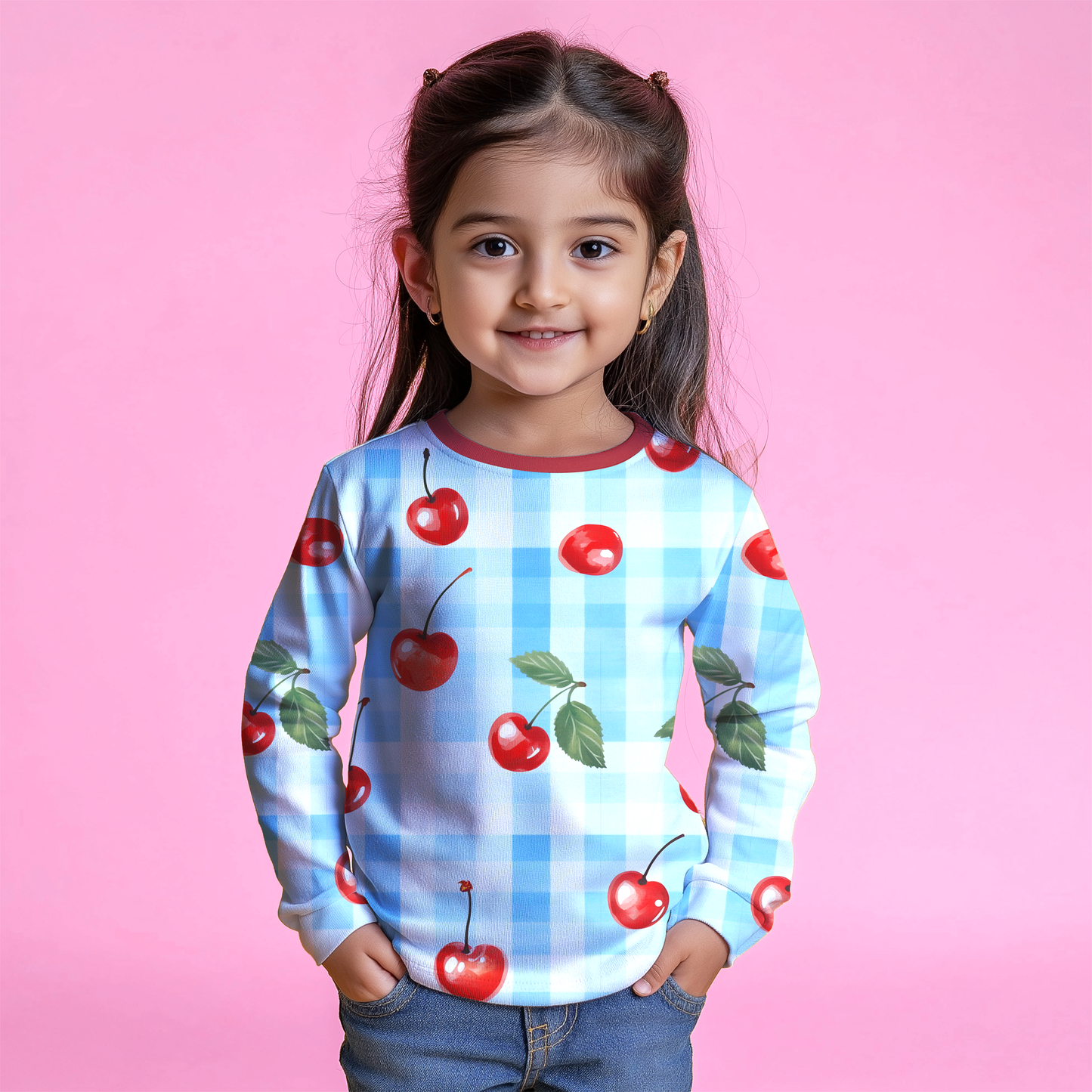 Red Cherry Kids T-shirt