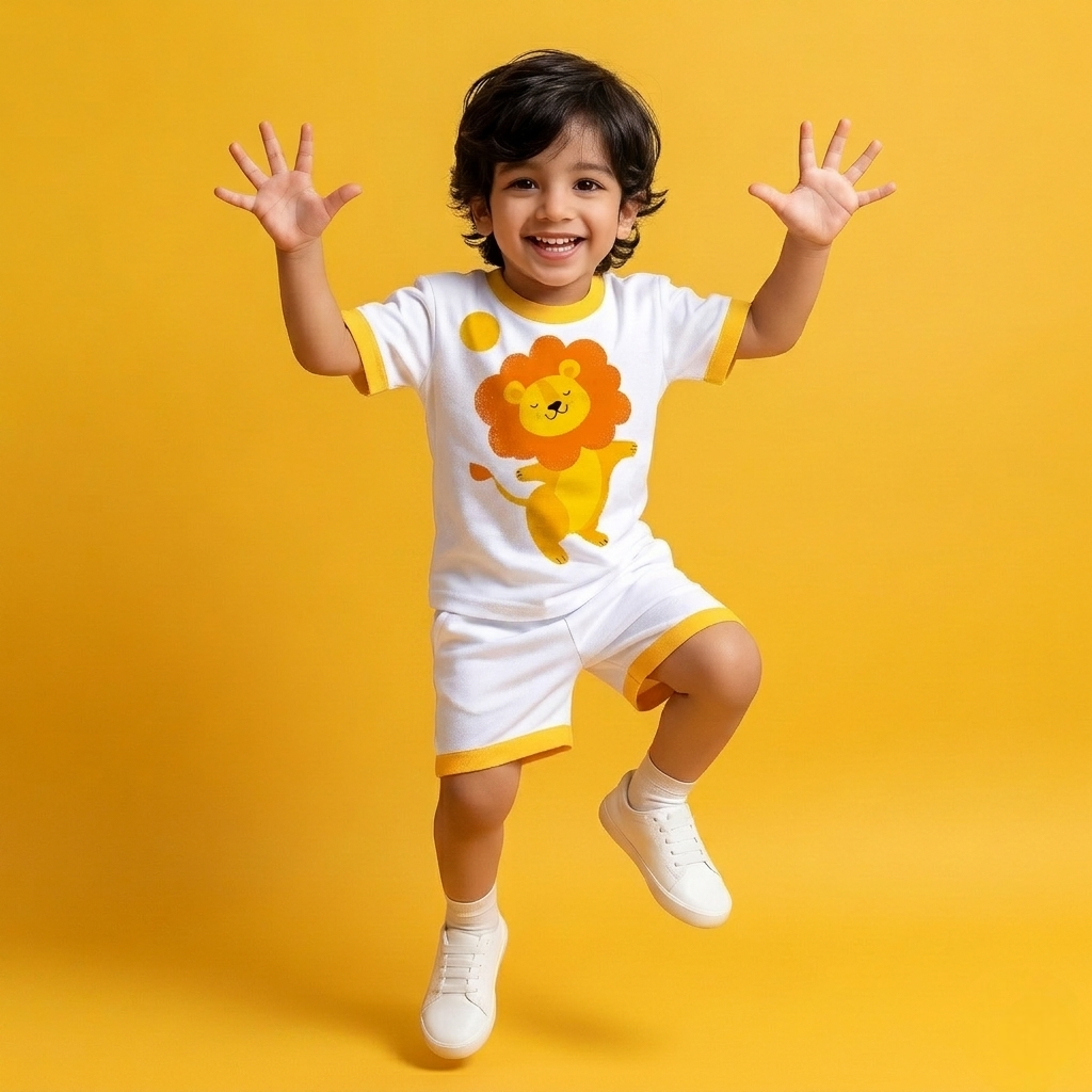 Lion Cub T-shirt & Shorts Set