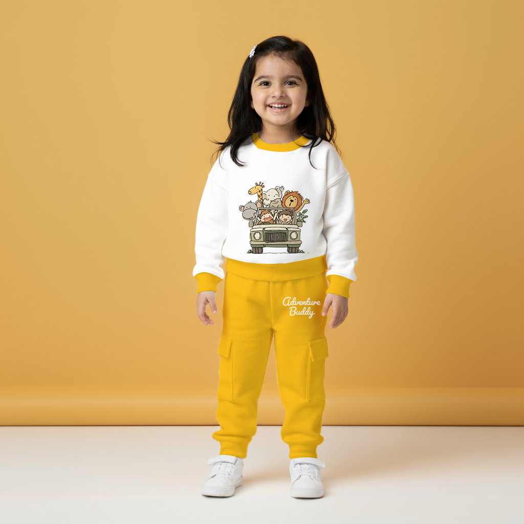 Adventure Buddy Hoodie & Cargo Jogger Set