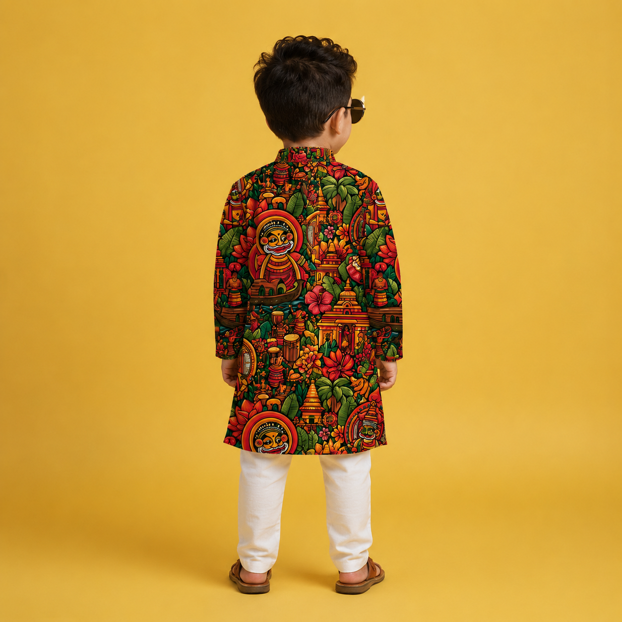 Kerala Utsavam Kurta Set