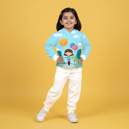 Sunny Ride Pullover Hoodie & Jogger Set