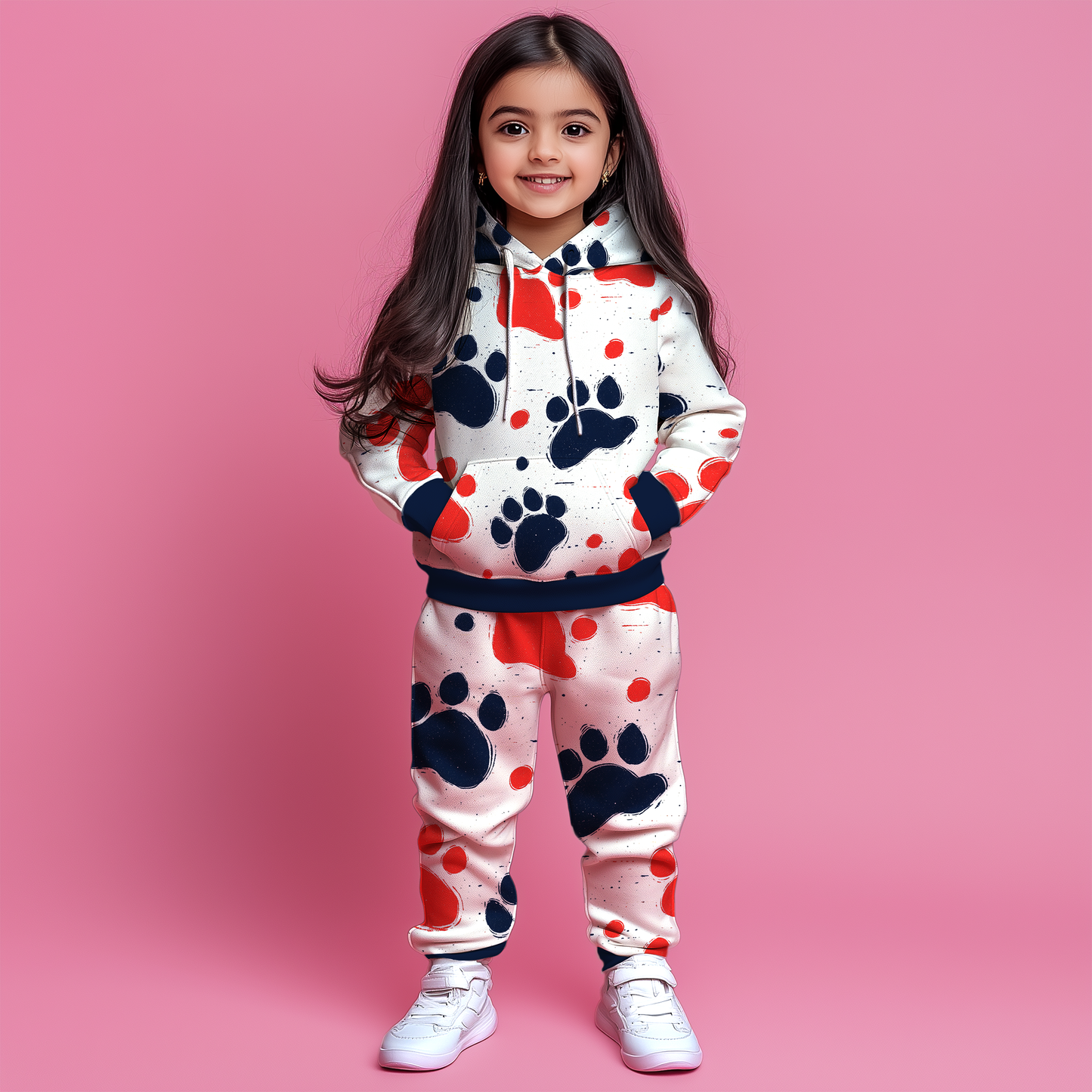 Paw Hoodie Co-ords Set